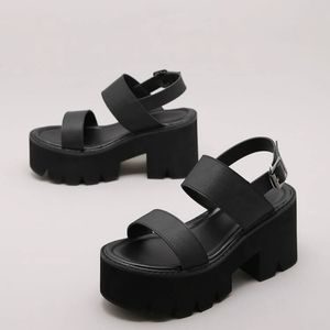 Black sandals